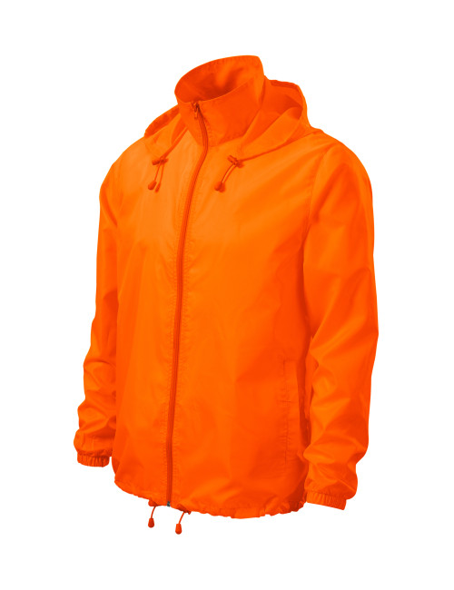 Unisex windbreaker windy 524 neon orange Adler Malfini
