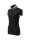 Ladies polo shirt collar up 257 black Adler Malfinipremium