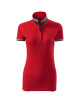 Koszulka polo damska collar up 257 formula red Adler Malfinipremium