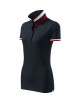 Collar up 257 women`s polo shirt dark navy Adler Malfinipremium