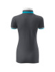 Koszulka polo damska collar up 257 light anthracite Adler Malfinipremium