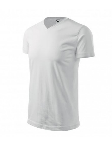 Koszulka unisex heavy v-neck 111 biały Adler Malfini