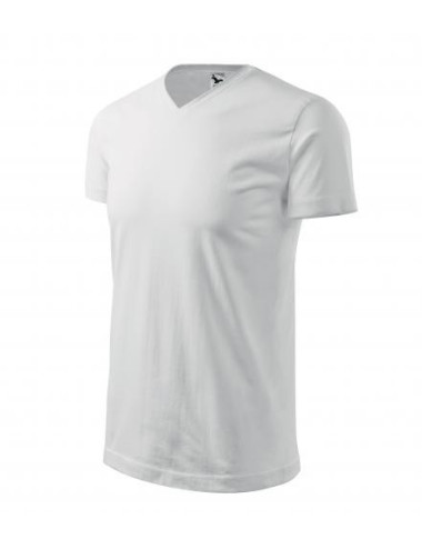 Unisex heavy v-neck t-shirt 111 white Adler Malfini
