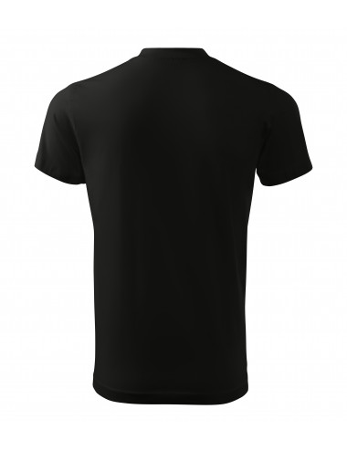 Unisex-T-Shirt mit schwerem V-Ausschnitt 111 schwarz Adler Malfini