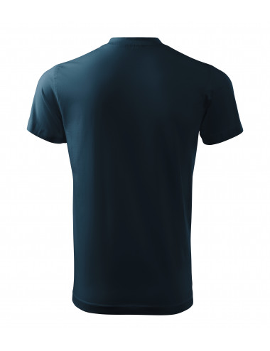 Unisex-T-Shirt mit schwerem V-Ausschnitt 111 Marineblau Adler Malfini