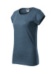 Women`s t-shirt fusion 164 dark denim melange Adler Malfini