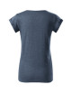 Women`s t-shirt fusion 164 dark denim melange Adler Malfini