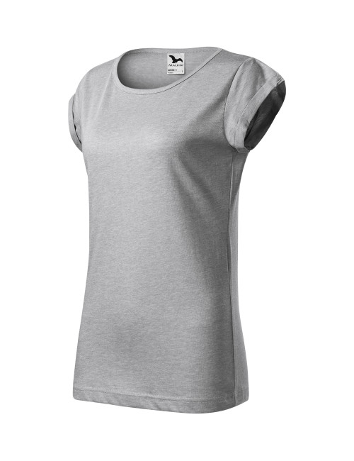 Women`s t-shirt fusion 164 silver melange Adler Malfini