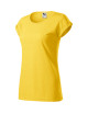 Damen Fusion T-Shirt 164 gelb meliert Adler Malfini