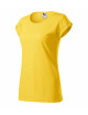 2Women`s t-shirt fusion 164 yellow melange Adler Malfini