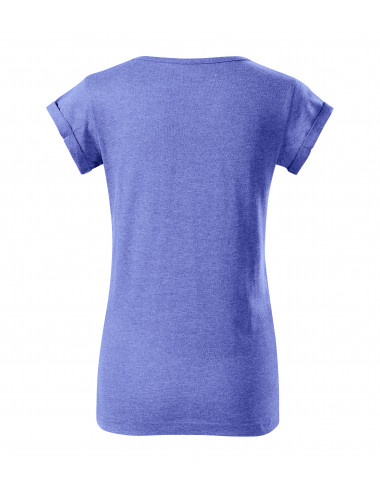Koszulka damska fusion 164 niebieski melanż Adler Malfini