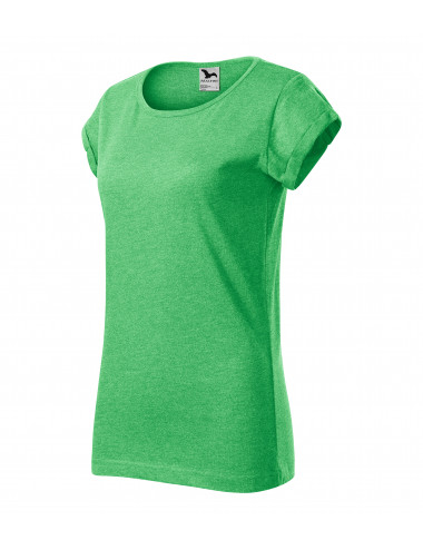 Koszulka damska fusion 164 zielony melanż Adler Malfini