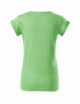 2Damen-Fusion-T-Shirt 164 grün meliert Adler Malfini