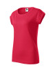 Damen-Fusion-T-Shirt 164 rot meliert Adler Malfini
