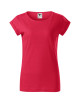 Damen-Fusion-T-Shirt 164 rot meliert Adler Malfini