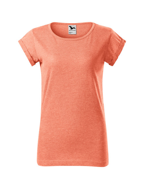 Damen T-Shirt Fusion 164 Sunset Melange Adler Malfini