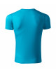 2Unisex t-shirt pixel p81 turquoise Adler Piccolio