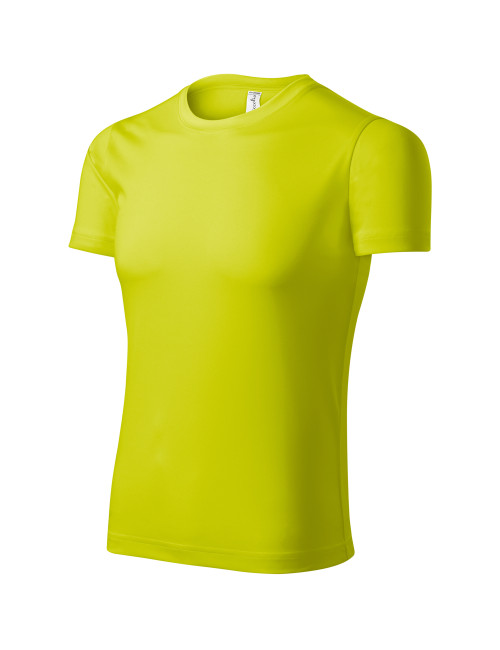 Unisex t-shirt pixel p81 neon yellow Adler Piccolio