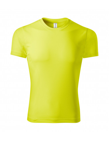 Unisex t-shirt pixel p81 neon yellow Adler Piccolio