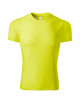 2Unisex t-shirt pixel p81 neon yellow Adler Piccolio