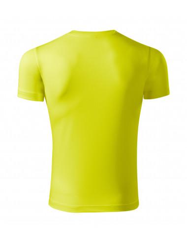 Unisex t-shirt pixel p81 neon yellow Adler Piccolio