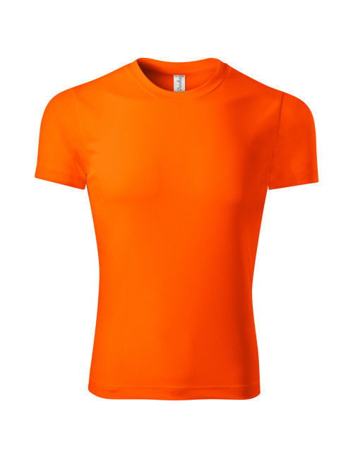 Unisex-T-Shirt Pixel P81 Neonorange Adler Piccolio