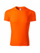 2Unisex t-shirt pixel p81 neon orange Adler Piccolio