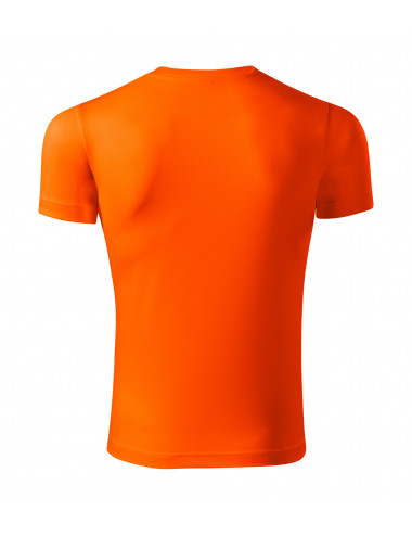 Unisex t-shirt pixel p81 neon orange Adler Piccolio