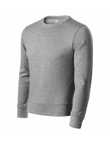 Unisex-Sweatshirt Zero P41 Dunkelgrau Melange Adler Piccolio