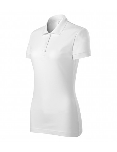 Women`s polo shirt joy p22 white Adler Piccolio