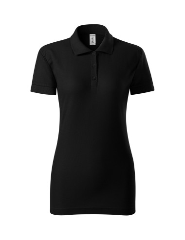 Joy p22 Damen Poloshirt schwarz Adler Piccolio