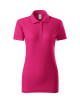 Adler PICCOLIO Koszulka polo damska Joy P22 czerwień purpurowa haft logo