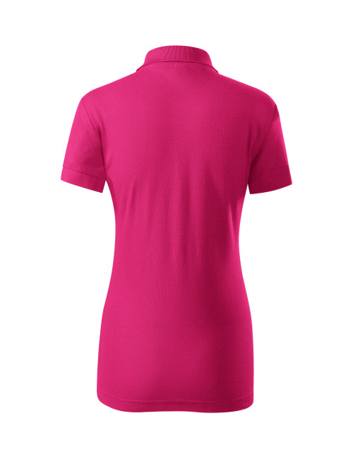 Adler PICCOLIO Women`s polo shirt Joy P22 purple red logo embroidery