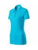 Women`s polo shirt joy p22 turquoise Adler Piccolio