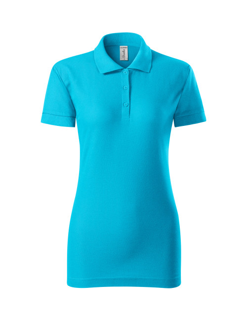Women`s polo shirt joy p22 turquoise Adler Piccolio