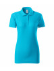 2Women`s polo shirt joy p22 turquoise Adler Piccolio