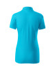 Damen-Poloshirt Joy P22 Türkis Adler Piccolio