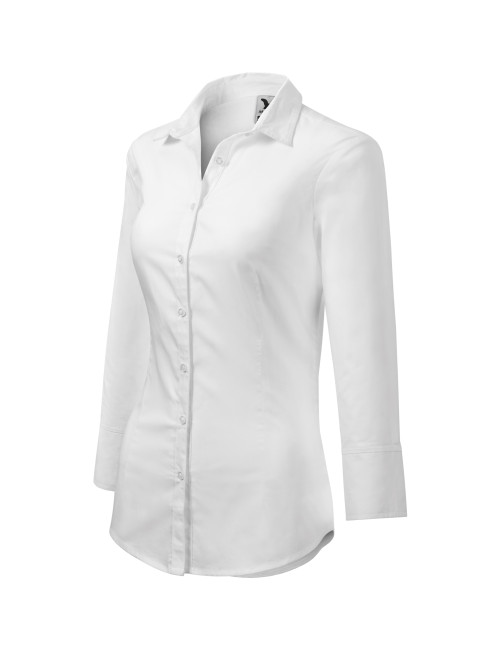Malfini Women`s waiter shirts with a company print