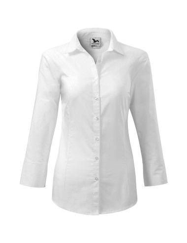 Malfini Women`s waiter shirts with a company print