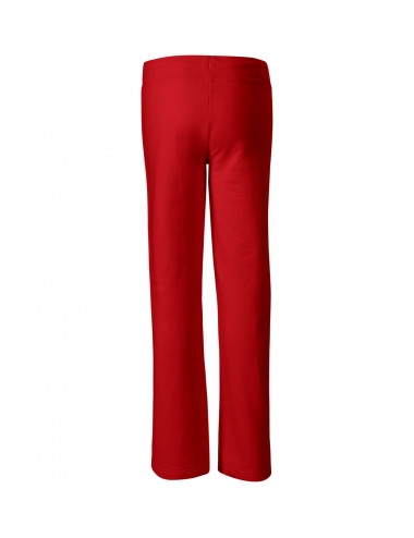 Spodnie dresowe damskie comfort 608 czerwony Adler Malfini