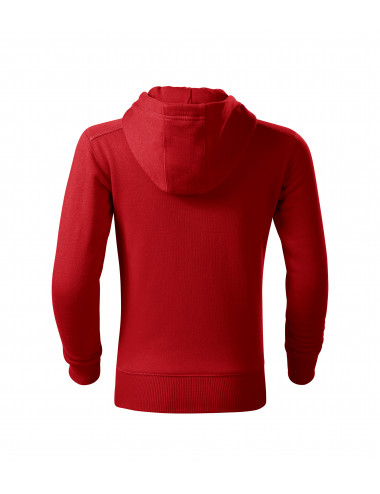 Trendiges Kinder-Reißverschluss-Sweatshirt 412 rot Adler Malfini