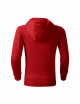 2Bluza dziecięca trendy zipper 412 czerwony Adler Malfini
