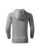 Children`s sweatshirt trendy zipper 412 dark gray melange Adler Malfini