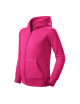 Children`s sweatshirt trendy zipper 412 purple red Adler Malfini