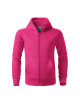 Children`s sweatshirt trendy zipper 412 purple red Adler Malfini