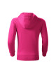 Children`s sweatshirt trendy zipper 412 purple red Adler Malfini