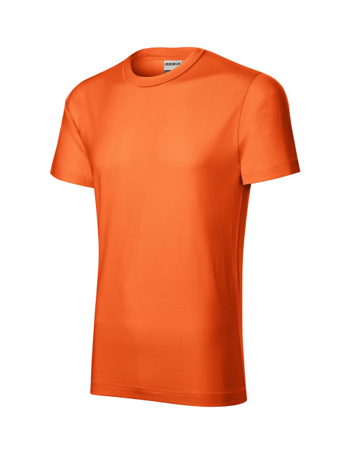 Adler RIMECK Herren-T-Shirt Resist schwere orangefarbene Logo-Stickerei R03