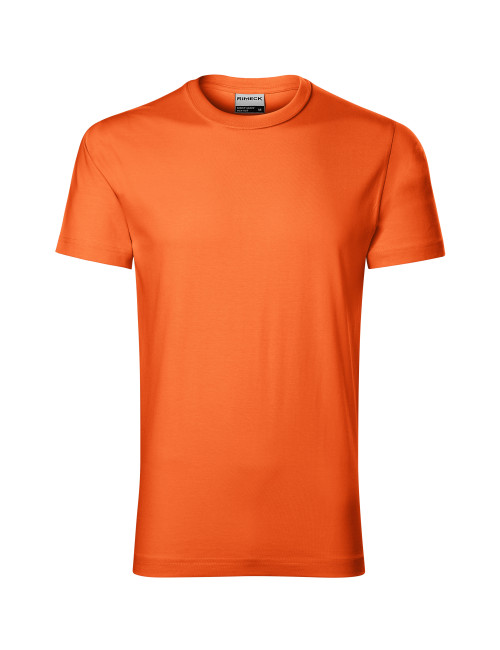 Adler RIMECK Men`s T-shirt Resist heavy R03 orange logo embroidery