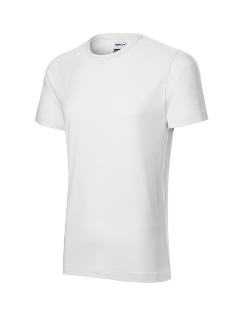 Adler RIMECK Men`s T-shirt Resist heavy R03 white embroidery clothing with logo