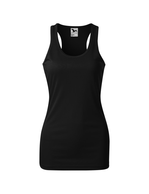 Damen Top Racer 167 schwarz Adler Malfini